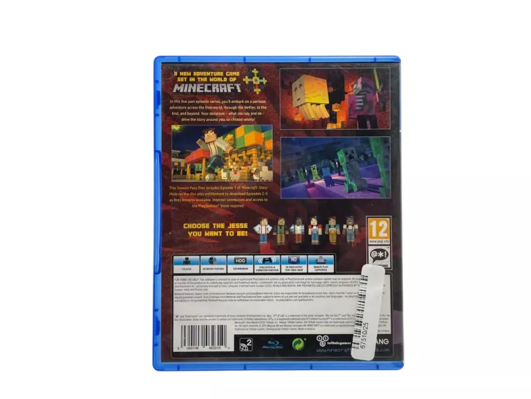 GRA MINECRAFT STORY MODE PS4