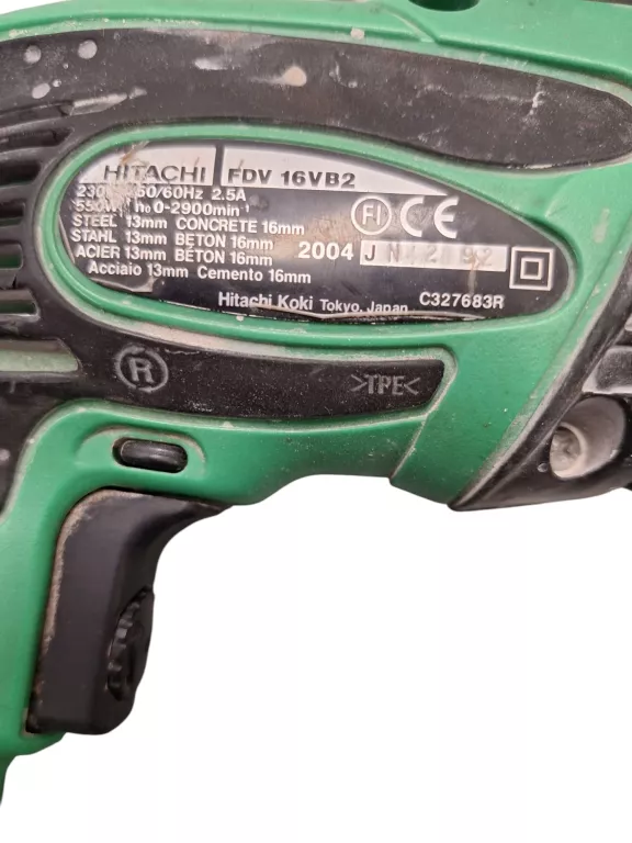 HITACHI WIERTARKA UDAROWA 550W FDV16VB2 U3 WALIZKA