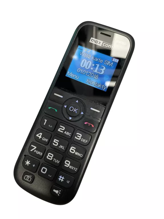 TELEFON BEZPRZEWODOWY MAXCOM MM36D3G + STACJA