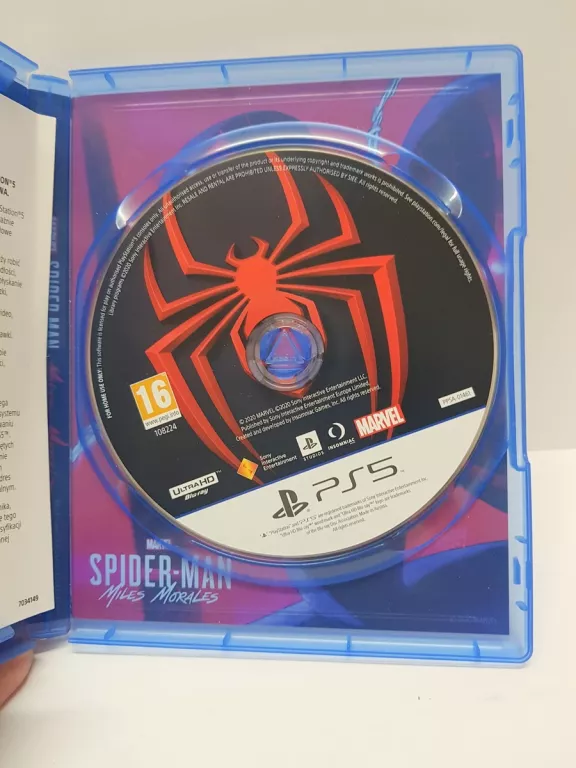 GRA SPIDER-MAN MILES MORALES PS5