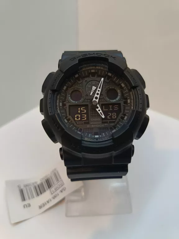 ZERGAREK - CASIO G-SHOCK GA-100-1A1ER / KOMPLET / JAK NOWY!