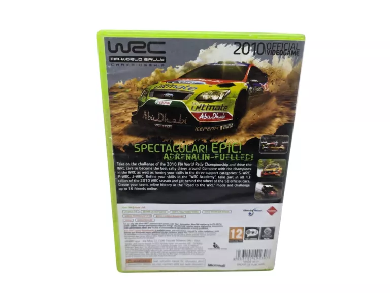 GRA XBOX 360 WRC FIA WORLD RALLY CHAMPIONSHIP