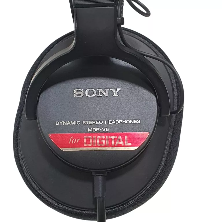 SŁUCHAWKI STUDYJNE ZAMKNIETE SONY MDR-V6
