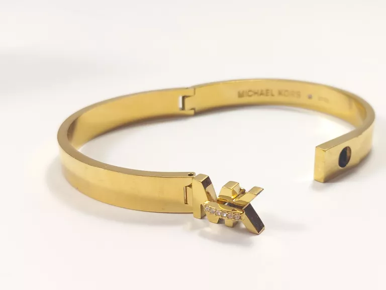 BRANSOLETKA MK ICONS KAJDANEK COLOURGOLD PUDE ŁKO
