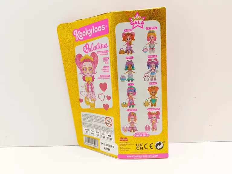 MAGIC BOX FIGURKA KOOKYLOOS GOLDEN GALA LALECZKA VALENTINA