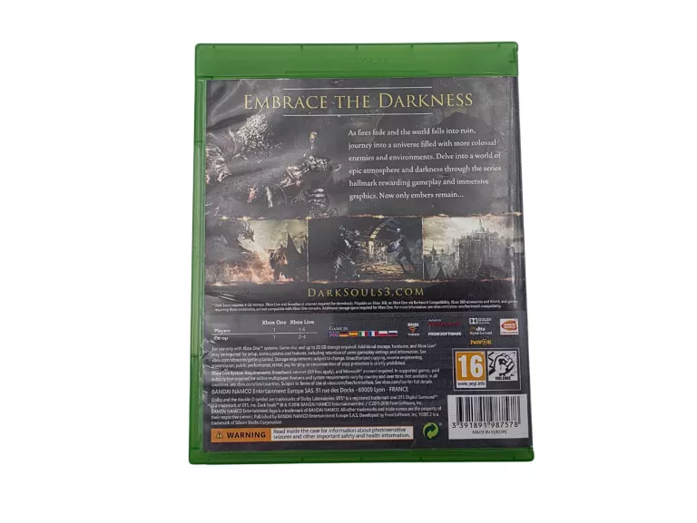 GRA XBOX ONE DARK SOULS III