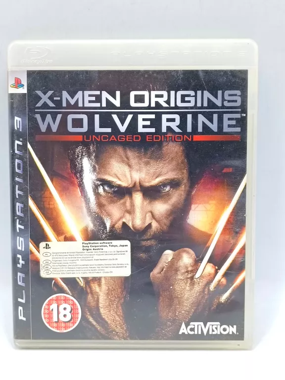 GRA PS3 X-MEN ORIGINS WOLVERINE