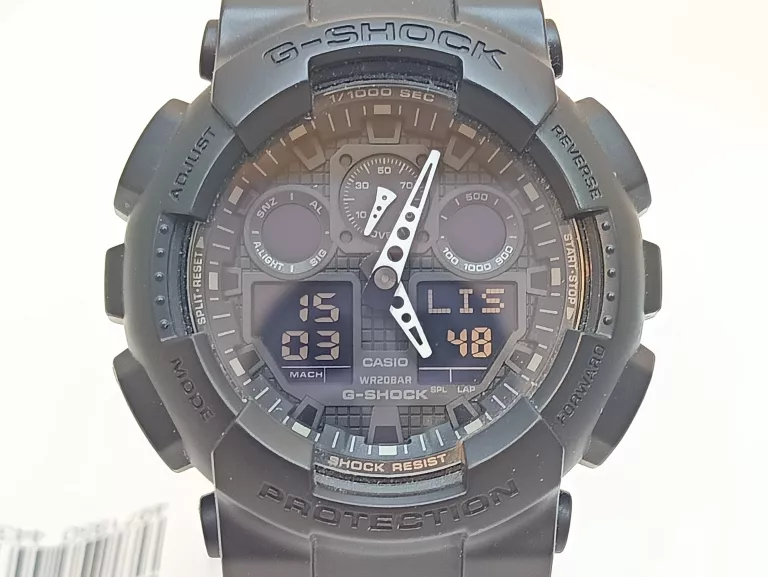 ZERGAREK - CASIO G-SHOCK GA-100-1A1ER / KOMPLET / JAK NOWY!
