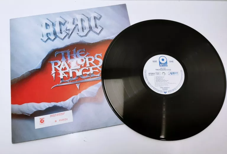 WINYL AC DC THE RAZORS EDGE