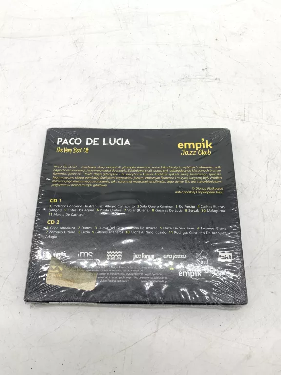 PŁYTA CD PACO DE LUCIA: THE VERY BEST OF
