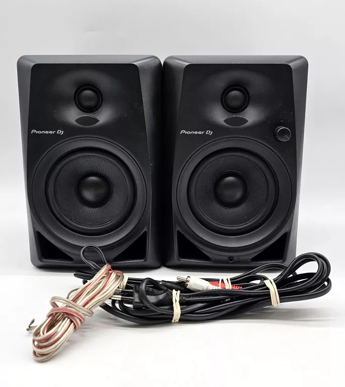 GŁOŚNKI PIONEER DM-40 | KABLE | ZASILACZ