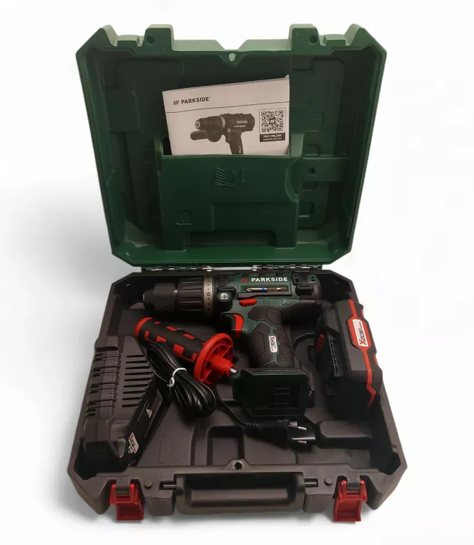WKRĘTARKA PARKSIDE PSBSA 20-LI C3 + AKUMULATOR 20V W WALIZCE