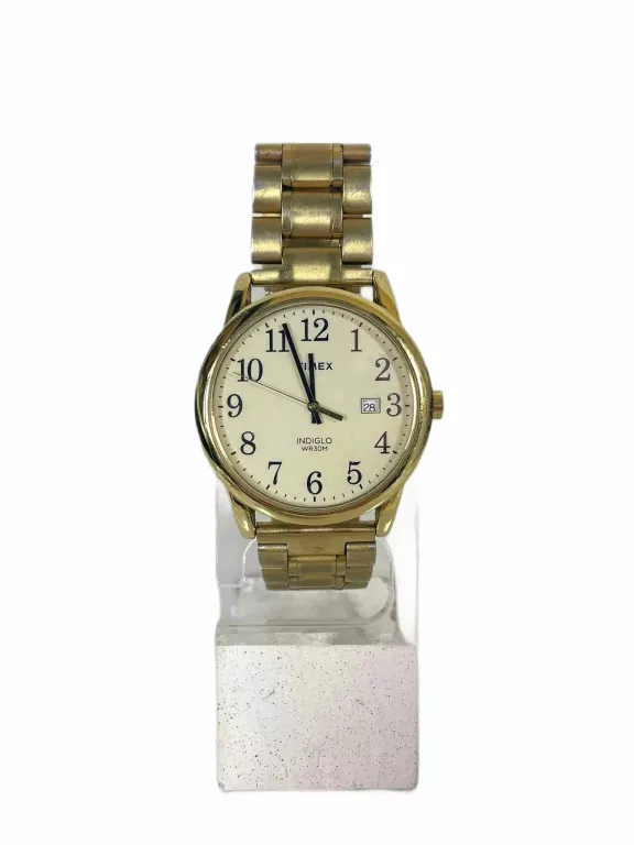ZEGAREK TIMEX CR2016 WR30 NA ZŁOTEJ BRANSOLECIE