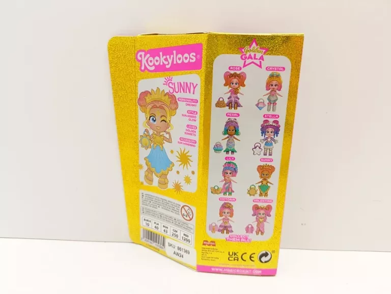 MAGIC BOX FIGURKA KOOKYLOOS GOLDEN GALA LALECZKA SUNNY