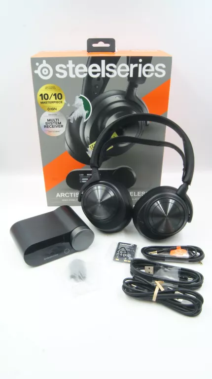 SŁUCHAWKI STEELSERIES ARCTIS NOVA PRO WIRELESS JAK NOWE