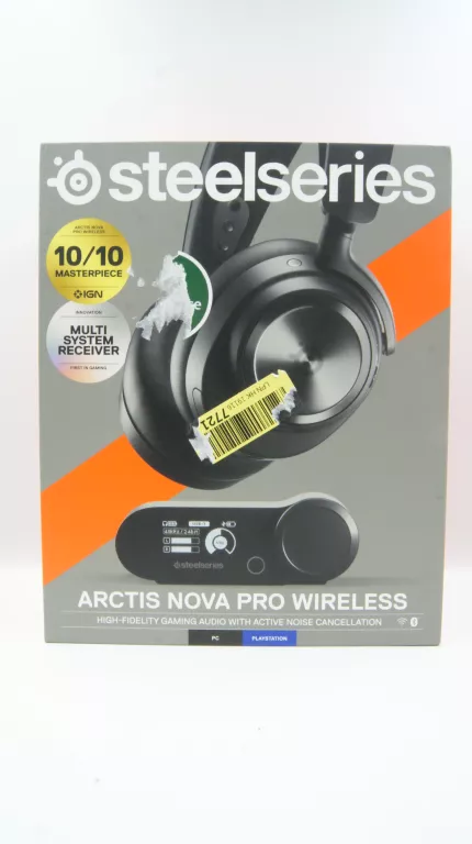 SŁUCHAWKI STEELSERIES ARCTIS NOVA PRO WIRELESS JAK NOWE