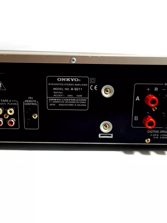 WZMACNIACZ STEREO ONKYO A-9211 BRAK PILOTA ODBIÓR OSOBISTY