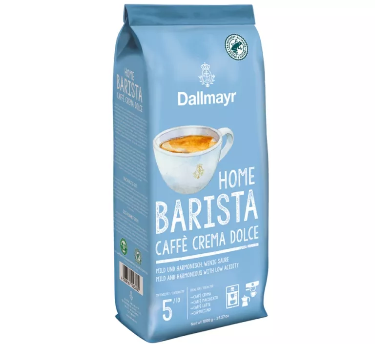 DALLMAYR HOME BARISTA CAFFE CREMA DOLCE 1000 G KAWA ZIARNISTA MIESZANA