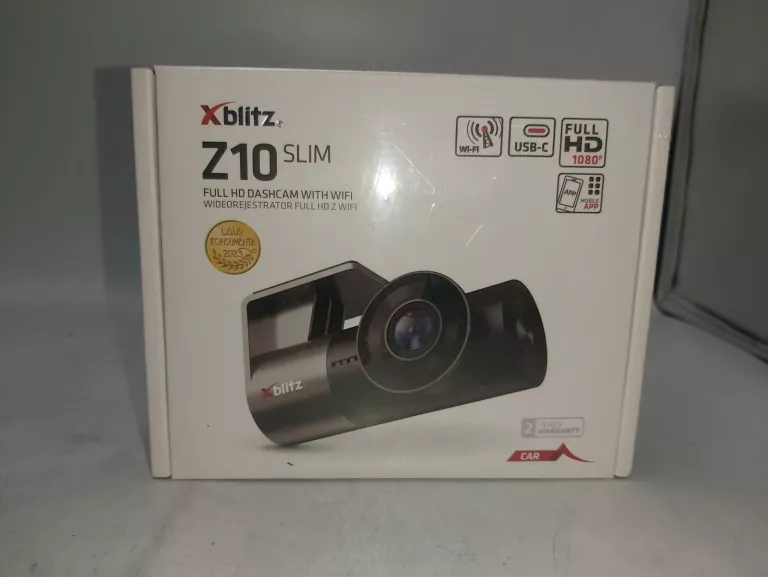 XBLITZ WIDEOREJESTRATOR Z10 SLIM KAMERKA WIFI FULLHD KOMPLET!!!