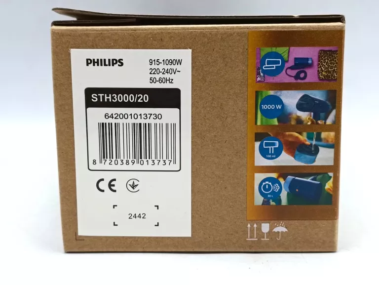STEAMER DO UBRAŃ PHILIPS STH3000/20 KPL