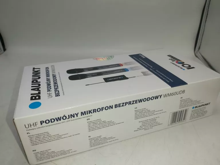 MIKROFON POJEMNOŚCIOWY WOKALOWY BLAUPUNKT WM60UDB