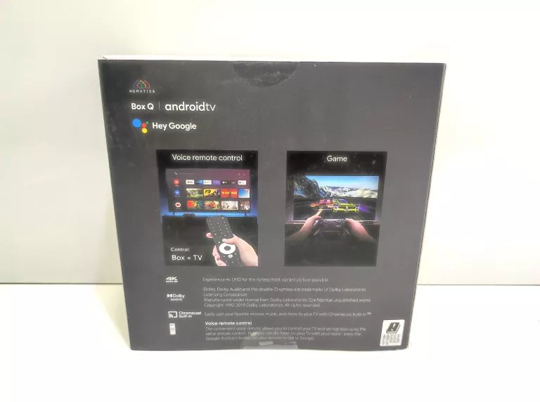 TUNER ANDROID TV HOMATICS BOXQ T2/C