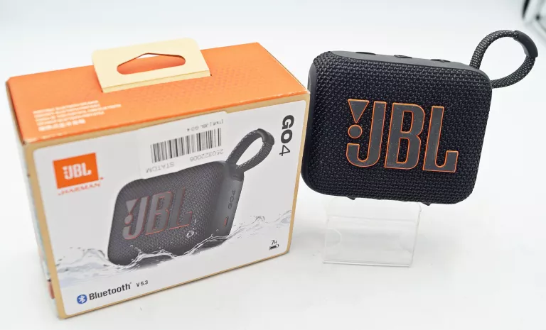 GŁOŚNIK JBL GO 4 KOMPLET STAN:IGŁA CZARNY