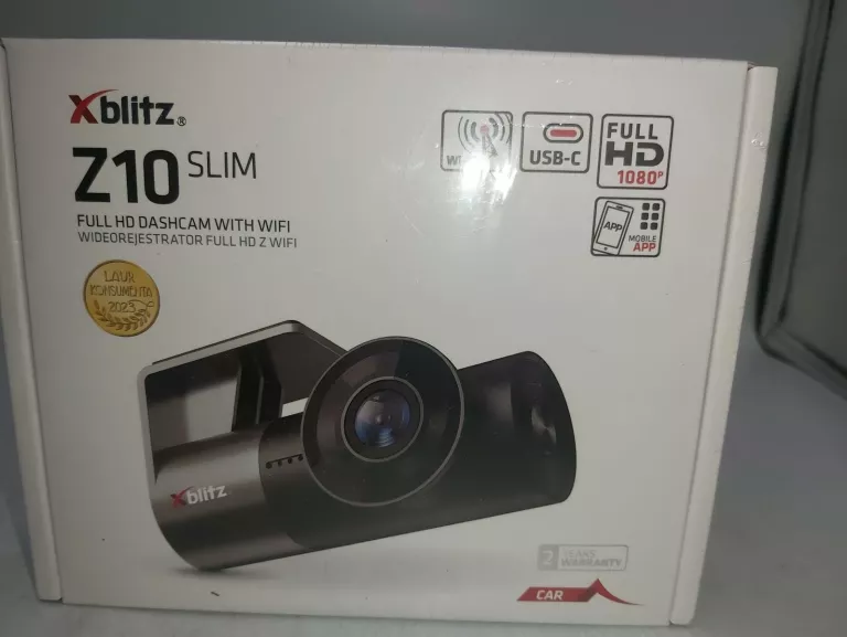 XBLITZ WIDEOREJESTRATOR Z10 SLIM KAMERKA WIFI FULLHD KOMPLET!!!