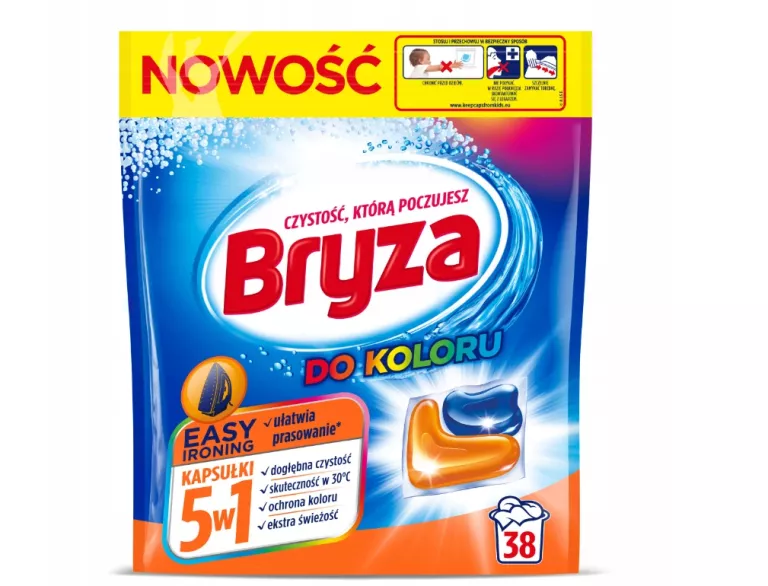 KAPSUŁKI DO PRANIA BRYZA 38 SZT 5908252001323