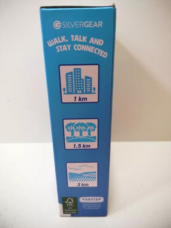 SILVERGEAR WALKIE TALKIE 3KM