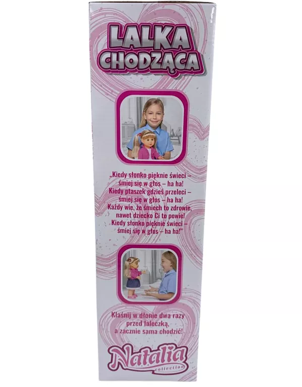 INTERAKTYWNA LALKA NATALIA / CHODZĄCA / MÓWI / ŚPIEWA