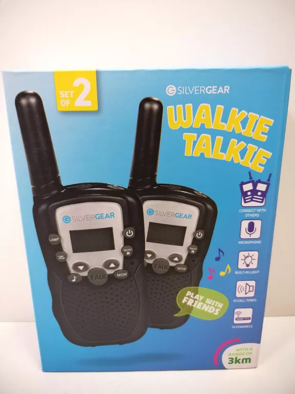SILVERGEAR WALKIE TALKIE 3KM
