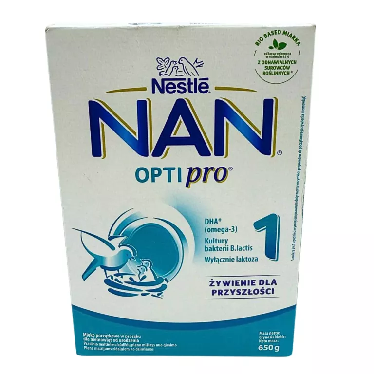MLEKO MODYFIKOWANE NESTLE NAN OPTI PRO 1 650 G 07.2025