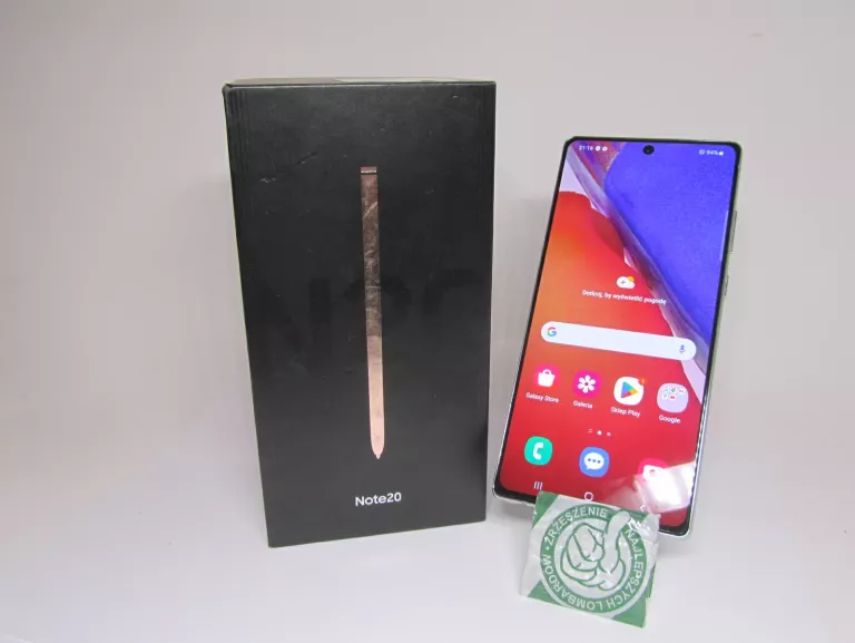 SAMSUNG GALAXY NOTE 20 8/ 256GB ZESTAW