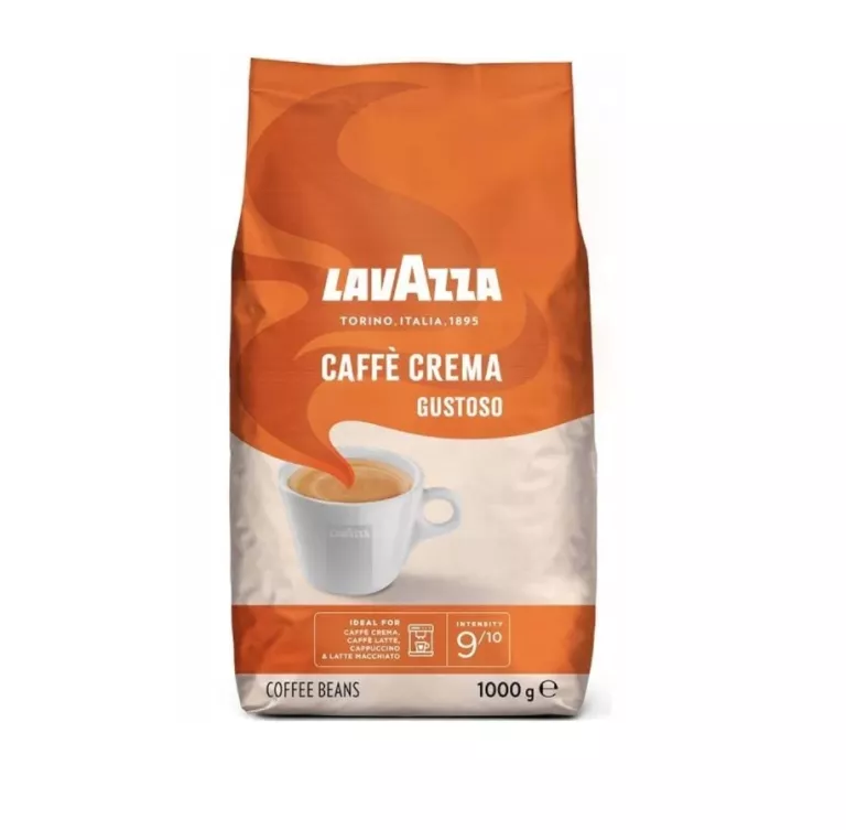 LAVAZZA CAFFE CREMA GUSTOSO - KAWA ZIARNISTA 1KG