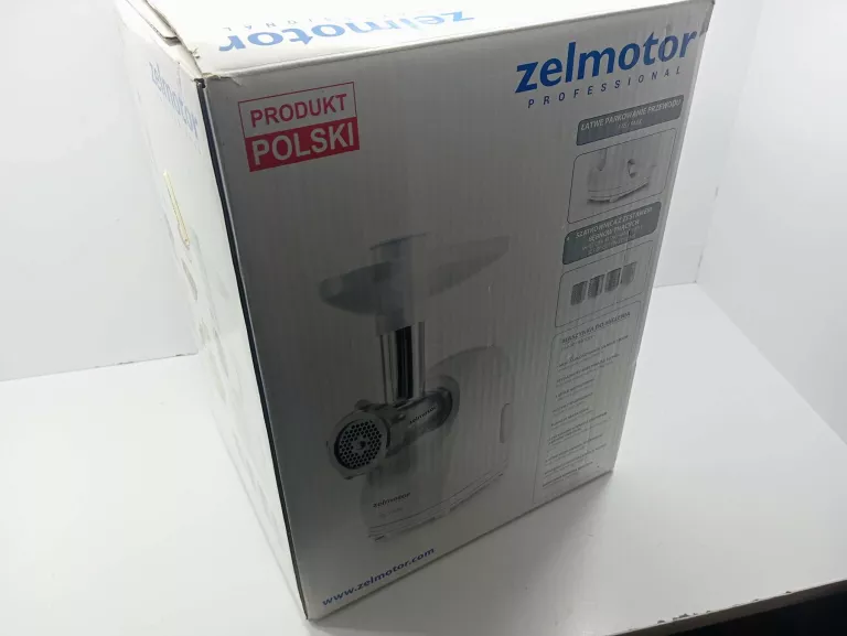 MASZYNKA Z SZATKOWNICĄ ZELMOTOR 489.81 BIAŁA
