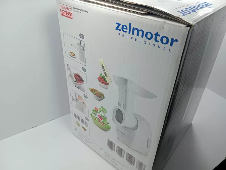 MASZYNKA Z SZATKOWNICĄ ZELMOTOR 489.81 BIAŁA