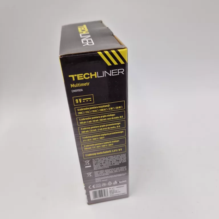 MIERNIK MULTIMETR TECHLINER EM8900A