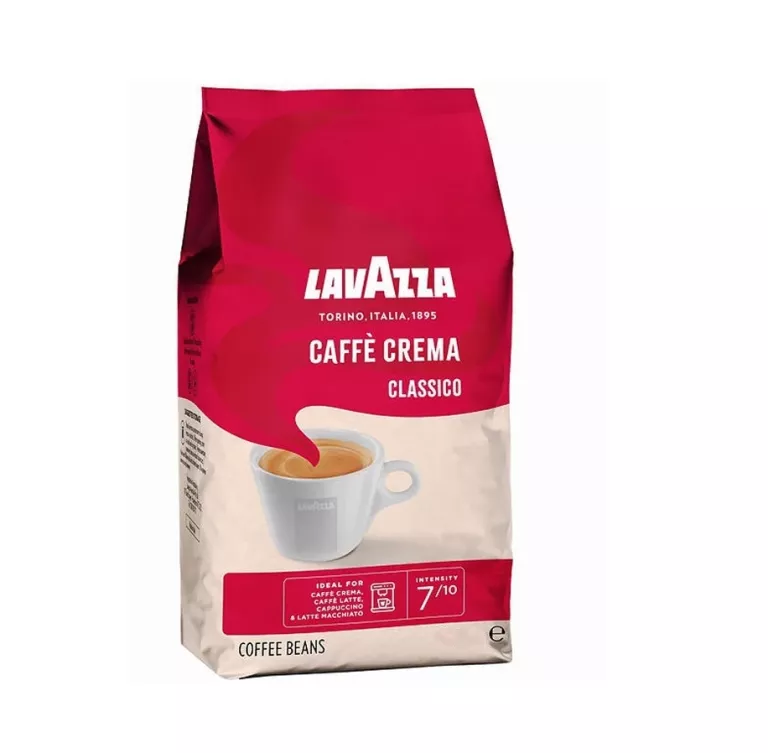 ORYGINALNA LAVAZZA CAFFE CREMA CLASSICO KAWA ZIARNISTA 1 KG 1000G