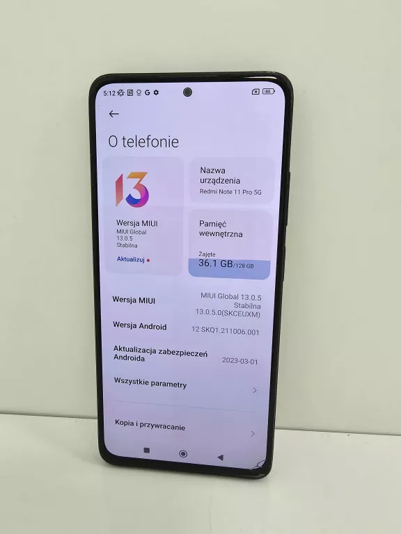 TELEFON XIAOMI REDMI NOTE 11 PRO 5G