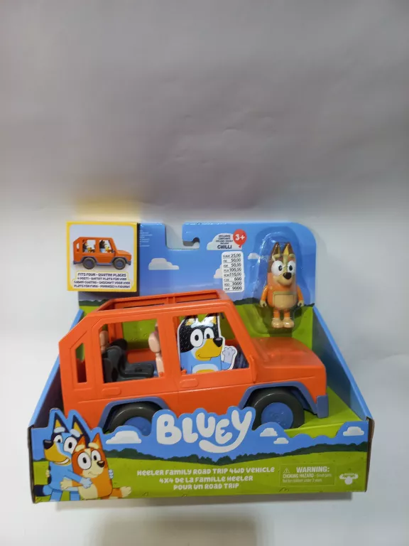 POJAZD MOOSE TOYS BLUEY HEELER FAMILY ROAD TRIP 4WD VEHICLE