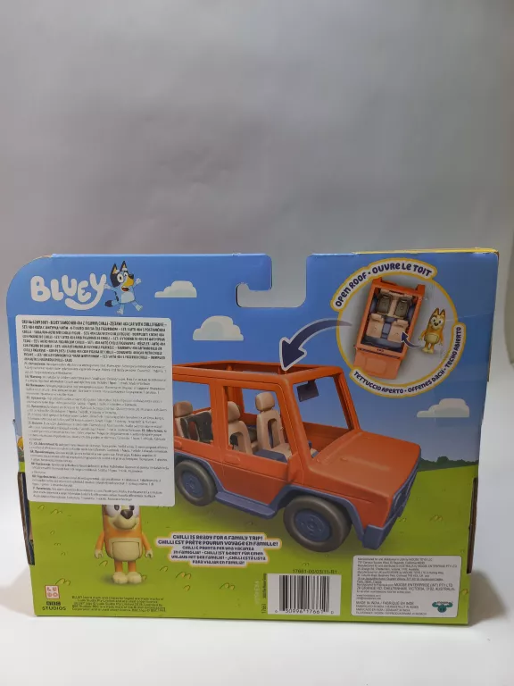 POJAZD MOOSE TOYS BLUEY HEELER FAMILY ROAD TRIP 4WD VEHICLE