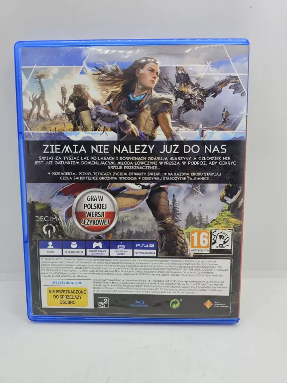HORAIZON ZERO DAWN PS4 PUDEŁKO