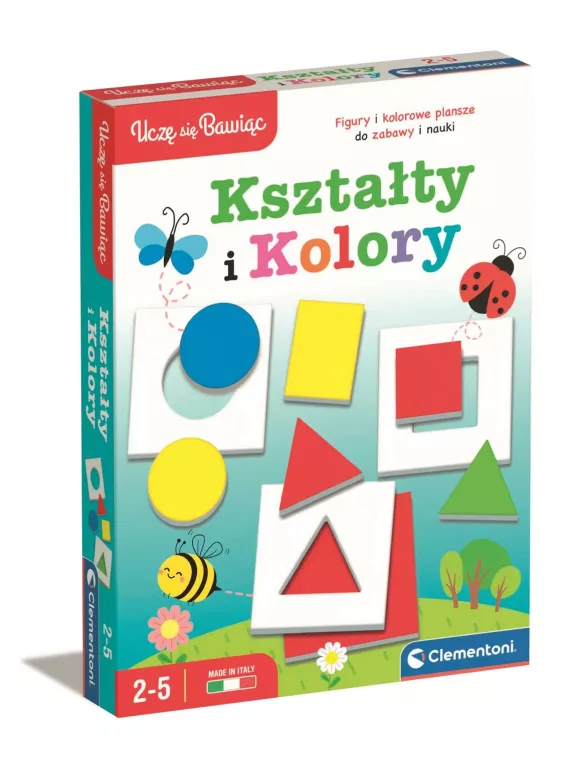 GRA PLANSZOWA CLEMENTONI KSZTAŁTY I KOLORY