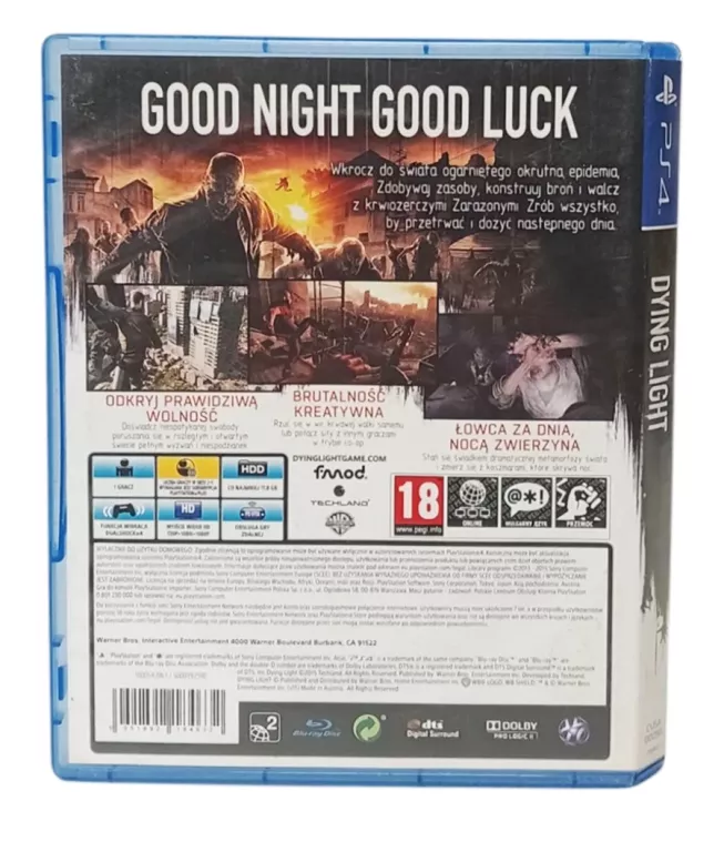 GRA DYING LIGHT PS4