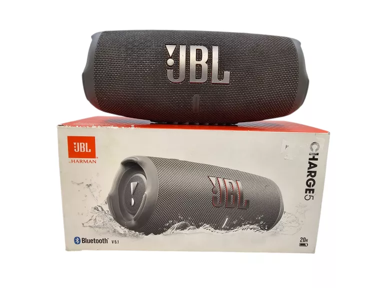 GŁOŚNIK BT JBL CHARGE 5 SZARY / 40W / BT5.1