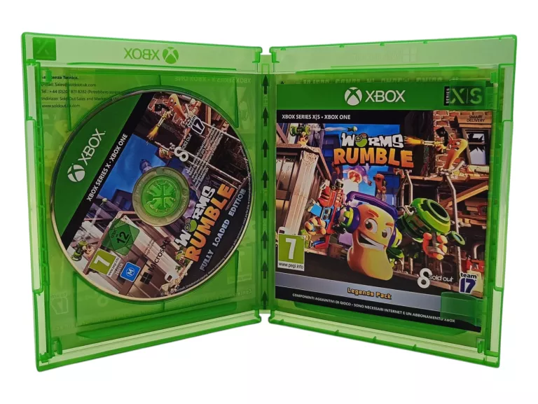 WORMS RUMBLE - FULLY LOADED EDITION MICROSOFT XBOX ONE