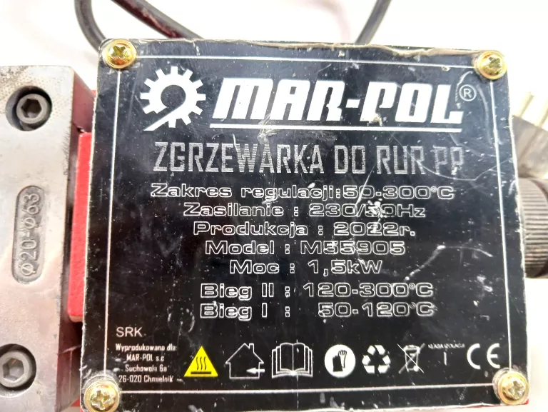ZGRZEWARKA DO RUR PLASTIKOWYCH YATO