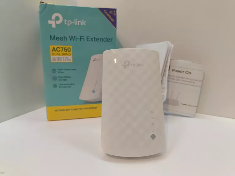 WZMACNIACZ SYGNAŁU - WIFI TP LINK AC750 / PUDEŁKO