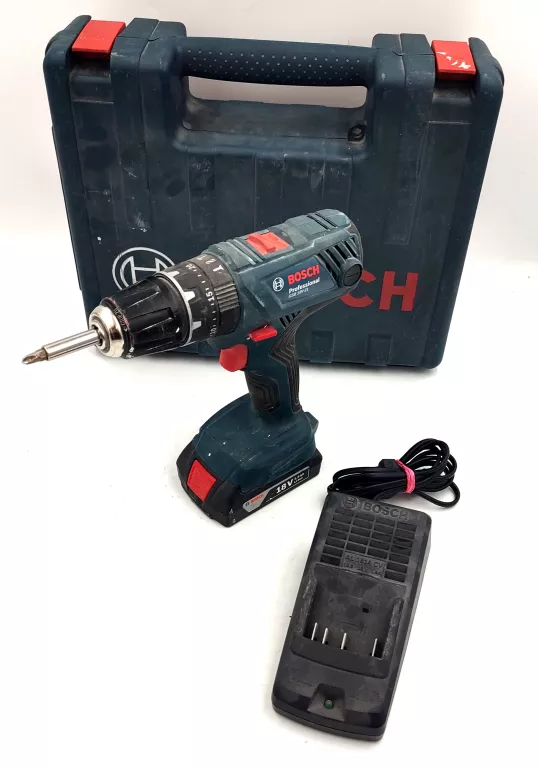 WKRĘTARKA BOSCH GSB 18V-21/ ŁAD/SKRZYNIA